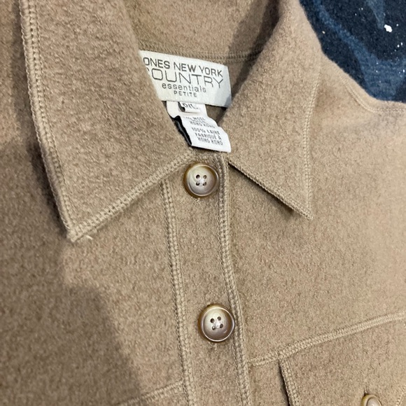 Jones New York country 100% wool cropped jacket - Picture 4 of 4